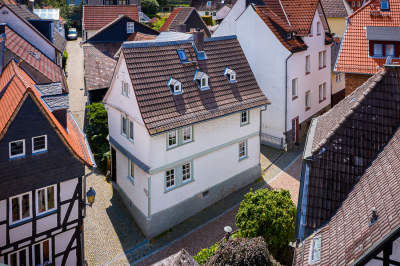 Immobilienfotografie mit Drohne