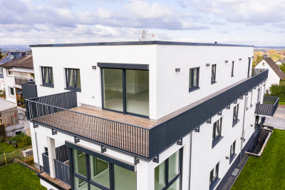 Immobilienfotografie mit Drohne