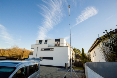 Immobilien-Foto mit Hochstativ